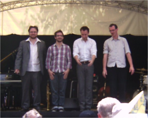 Frankfurt: Jazz im Museum 2012, Emile Parisien Quartett