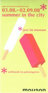 Summer In The City Programm 2008